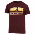 thumbnail image 1 of Mens NCAA Arizona State Sun Devils Triblend 3-D Graphic T-Shirt, 1 of 2
