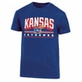 thumbnail image 1 of Mens NCAA Kansas Jayhawks Triblend 3-D Graphic T-Shirt, 1 of 2