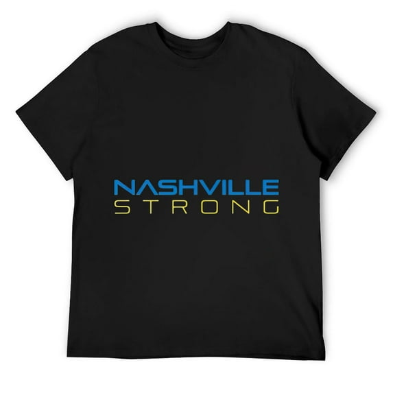 Mens Nashville Strong T-Shirt Black