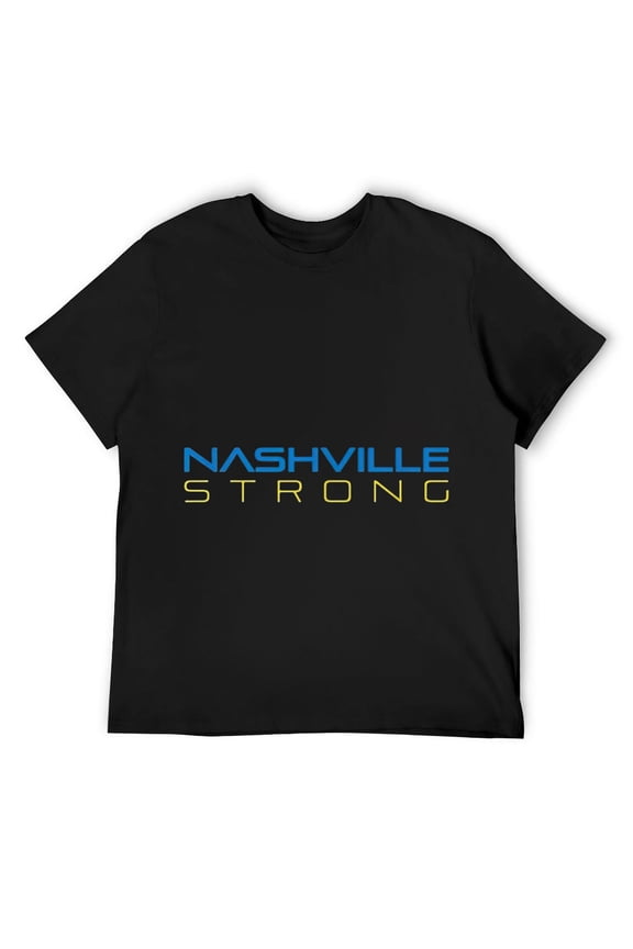 Mens Nashville Strong T-Shirt Black