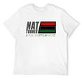thumbnail image 1 of Mens Nat Turner A Real American Hero T-Shirt White 4X-Large, 1 of 5