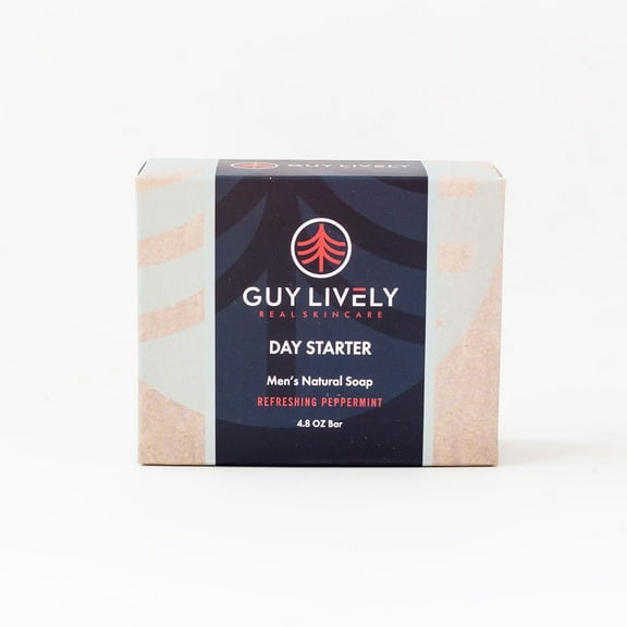 Guy Lively Men's Natural Soap Day Starter, 4.8 oz - 3 Pack