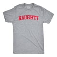 thumbnail image 1 of Mens Naughty T Shirt Funny Mischievous Xmas Spirit Lovers Tee for Guys Graphic Tees, 1 of 9