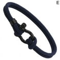 thumbnail image 1 of Mens Nautical Rope Braided Bracelet with Clasp for Mens Womens Unisex Friendship Bangle Anchor Wristband Handmade String Woven Cuff Bracelet-NEW, 1 of 9