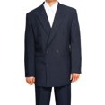 thumbnail image 1 of Mens Navy Blue Double Breasted (DB) Dress Suit - Includes Jacket & Pants, 1 of 1