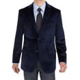 thumbnail image 1 of Mens Navy Blue Modern Fit Blazer Salvatore Exte Two Button, 1 of 3