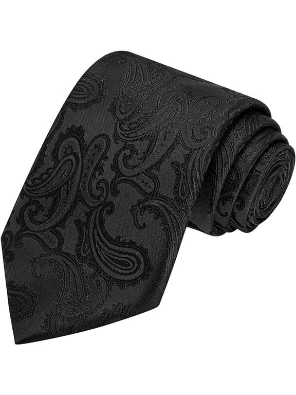 Mens Necktie Classic Paisley Event Tie + Box