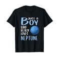 thumbnail image 1 of Mens Neptune Gift Just A Boy Who Really Loves Neptune T-Shirt, 1 of 5