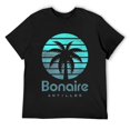 thumbnail image 1 of Mens Netherlands Antilles Travel Bonaire T-Shirt Black M, 1 of 5