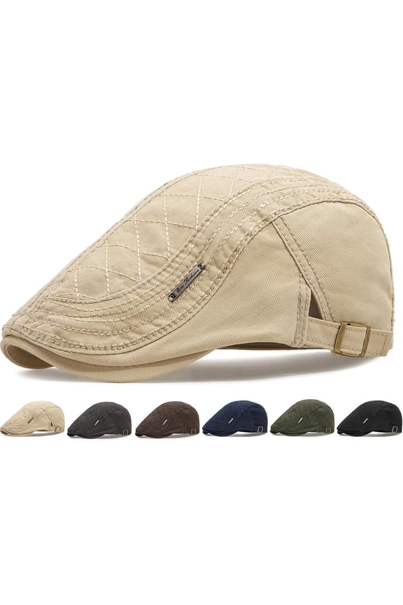 Mens Newsboy Cap Ivy Hat Beret Hats for Driving