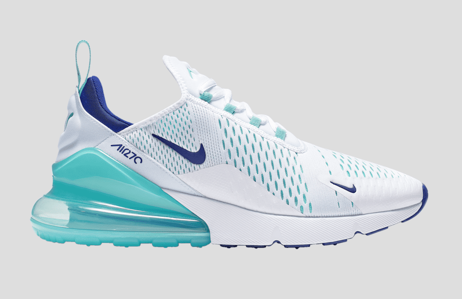 Men s Nike Air Max 270 White Hyper Jade CI2451 100 8 Walmart