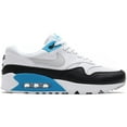 thumbnail image 1 of Mens Nike Air Max 90/1 Laser Blue White Neutral Grey Black AJ7695-104, 1 of 7