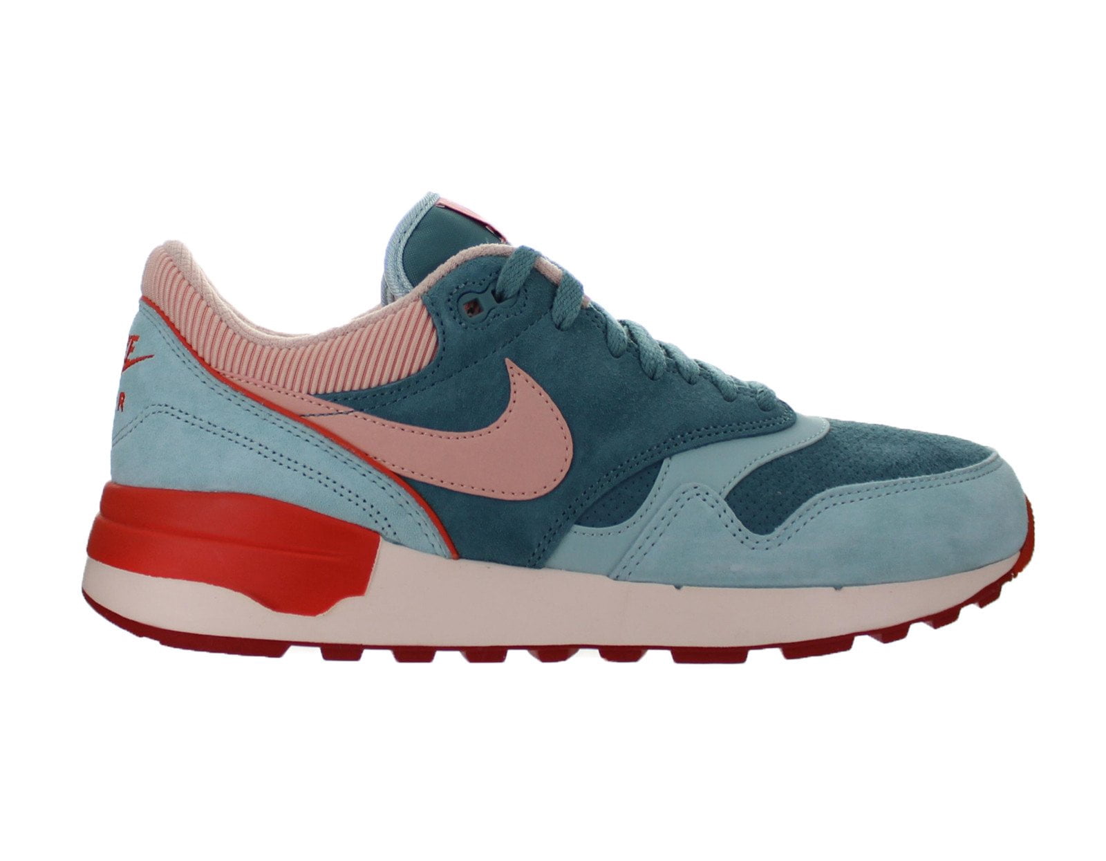 Mens Nike Air Odyssey Leather Green Haze Arctic Orange 