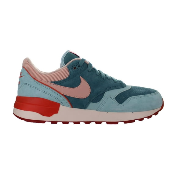 Mens Nike Air Odyssey Leather Green Haze Arctic Orange University Oran