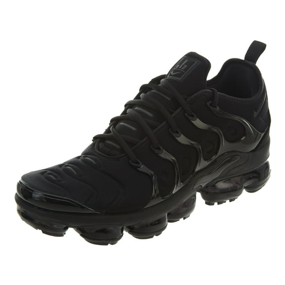 Mens Nike Air Vapormax Plus Triple Black Dark Grey 924453-004