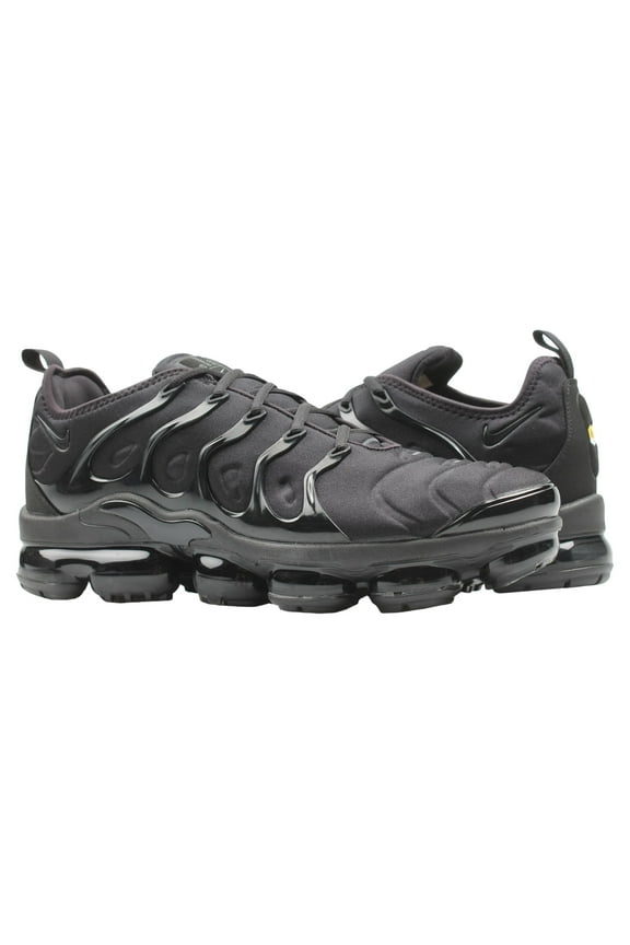 Mens Nike Air Vapormax Plus Triple Black Dark Grey 924453-004