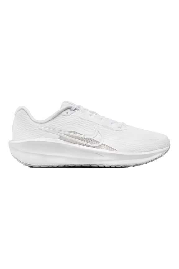 Mens Nike Downshifter 13 Shoe Size: 6.5 White - Wolf Grey Running