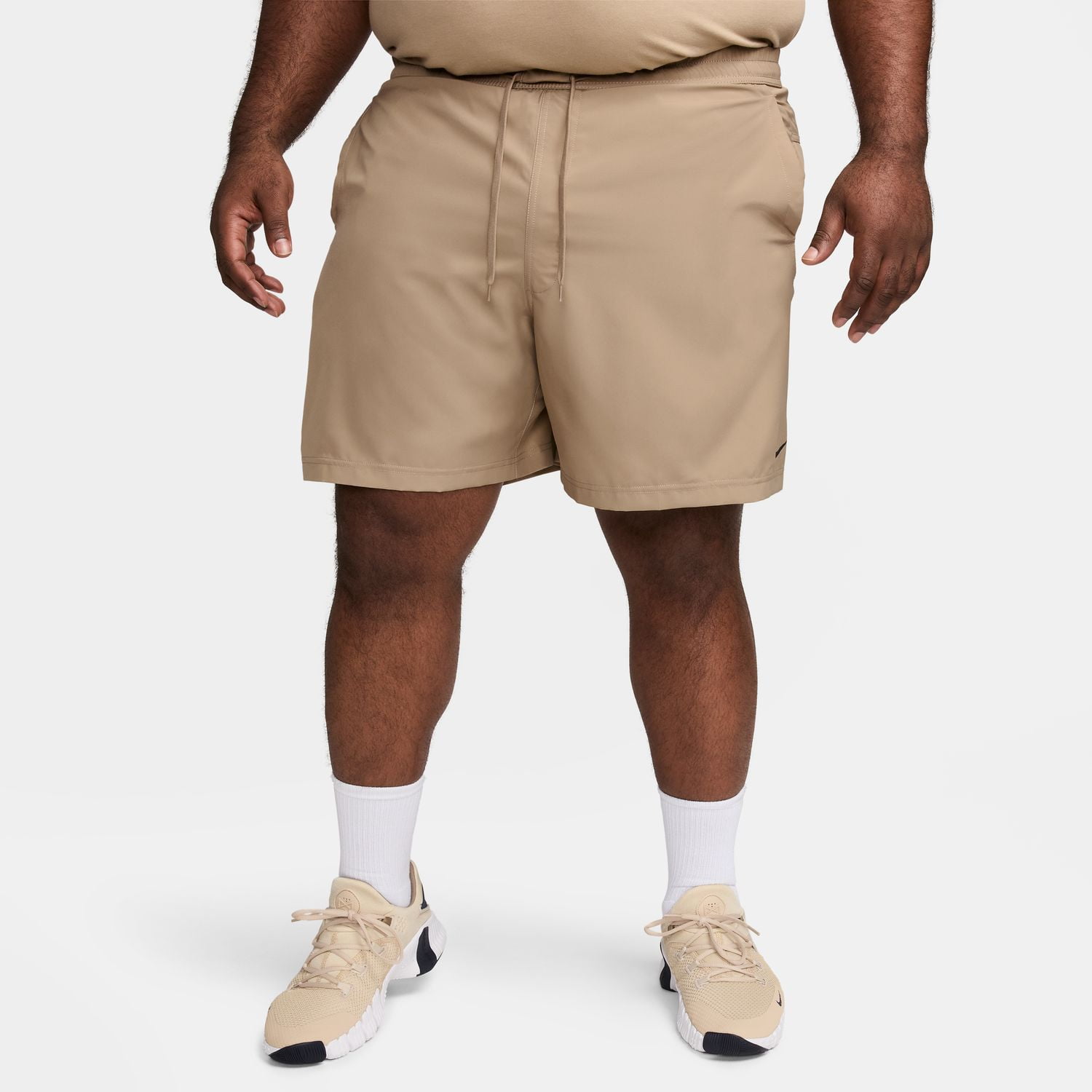 Khaki nike shorts deals
