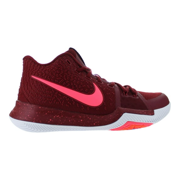 Mens Nike Kyrie 3 Hot Punch Team Red White 852395-681
