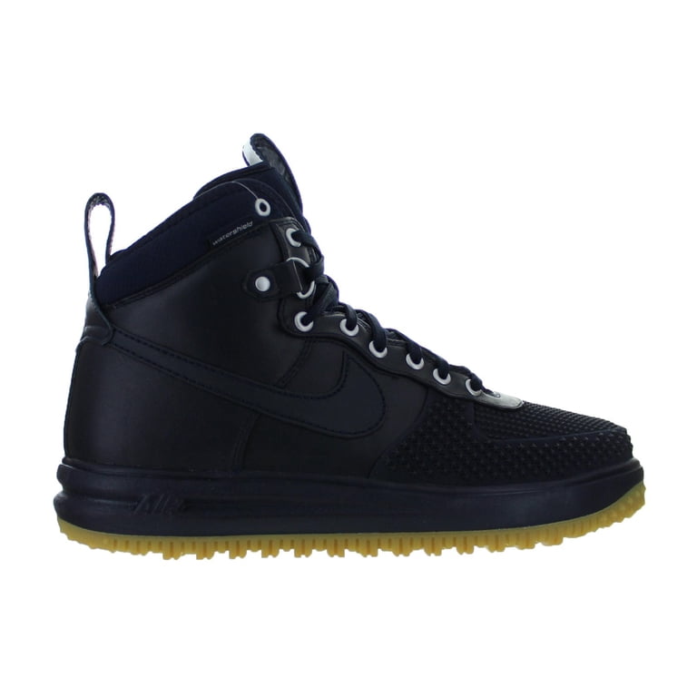 Mens Nike Lunar Force 1 Duckboot Dark Obsidian Light Gum  display picture 3