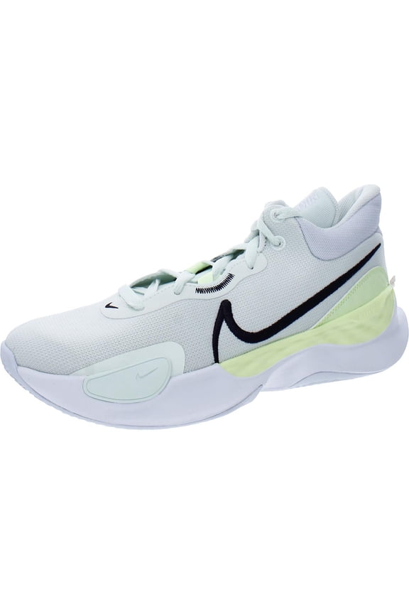 Mens Nike Renew Elevate III Shoe Size: 10.5 Barely Green - Cave Purple Basketball