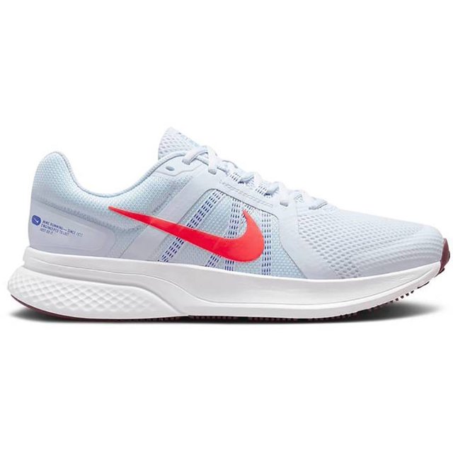 Mens Nike Run Swift 2 Shoe Size 8 Football Grey Bright Crimson