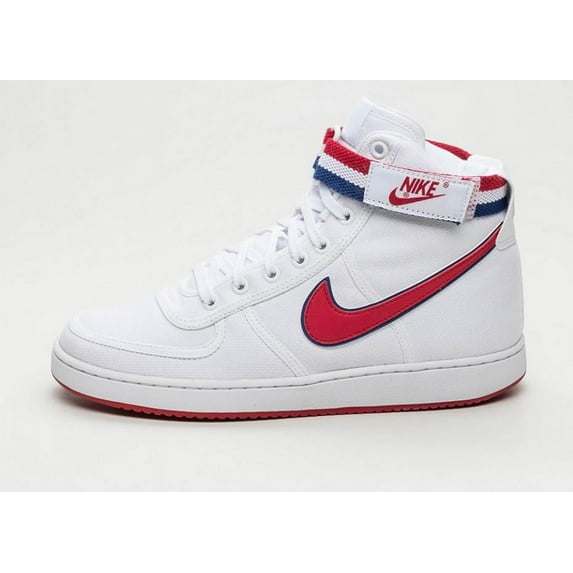 Mens Nike Vandal High Supreme White Gym Red Deep Royal Blue 318330-101