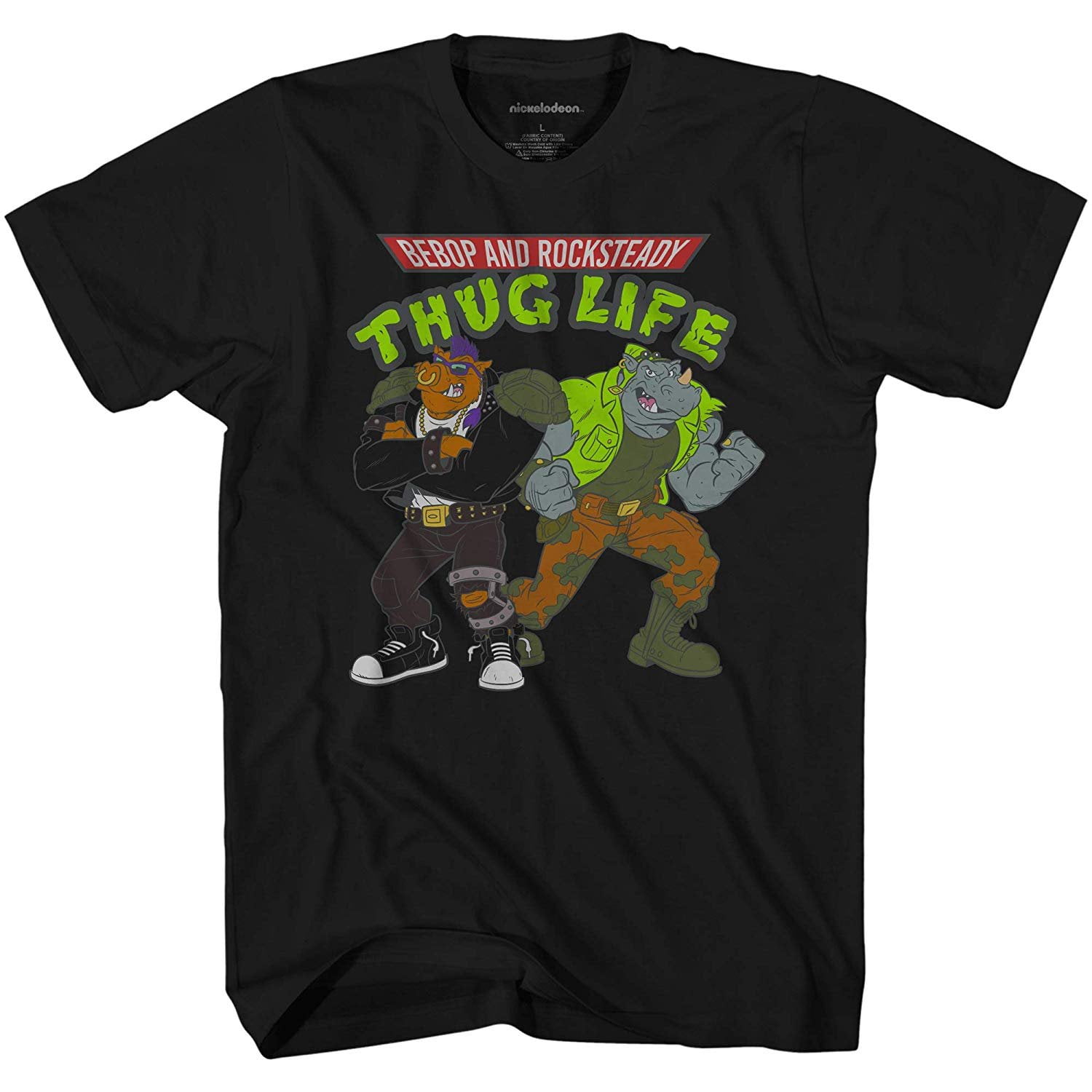 Men's Teenage Mutant Ninja Turtles Hero Rainbow '90s Vibe T-Shirt