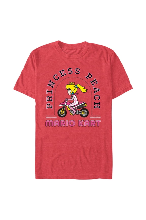 Mens Nintendo Classic Racer Princess Peach T Shirt
