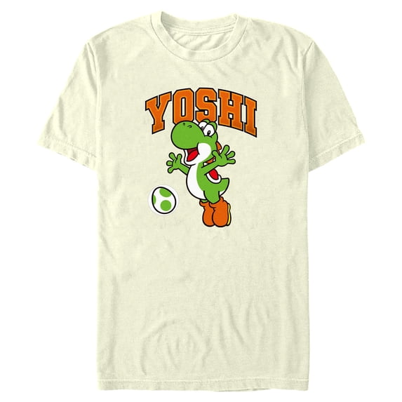 Mens Nintendo Collegiate Yoshi Set T Shirt