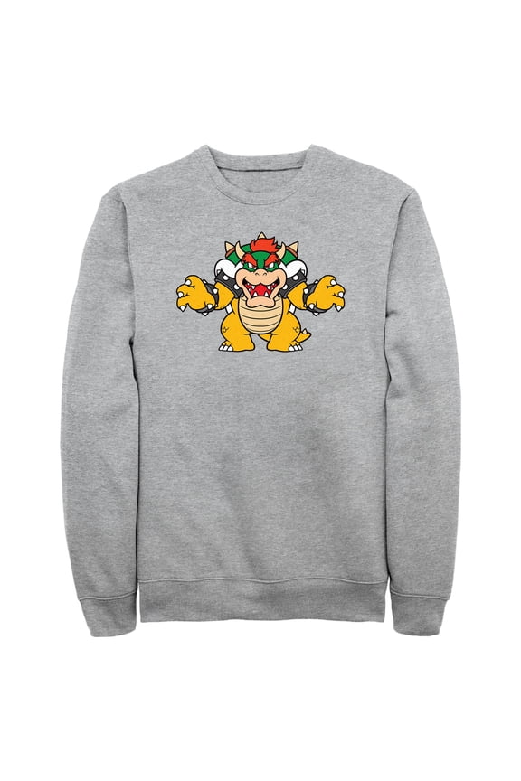 Mens Nintendo Just Bowser Sweatshirt