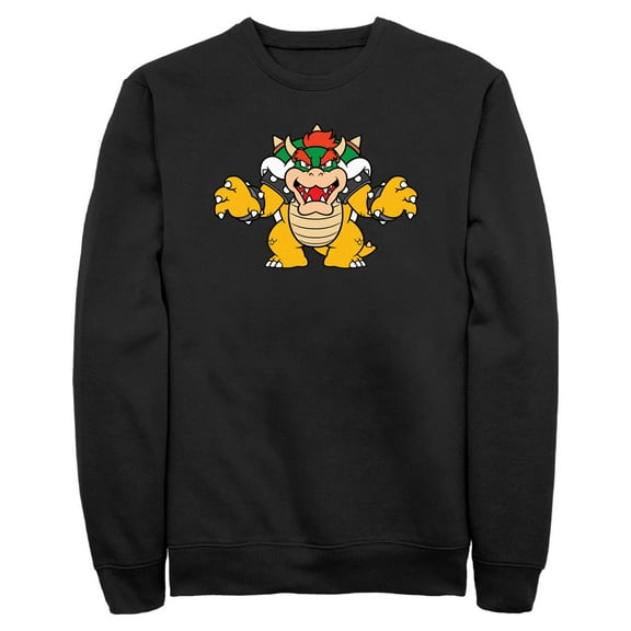 Mens Nintendo Just Bowser Sweatshirt