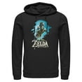 thumbnail image 1 of Mens Nintendo Legend of Zelda Breath of the Wild Link Epona Lightweight Hoodie, 1 of 4