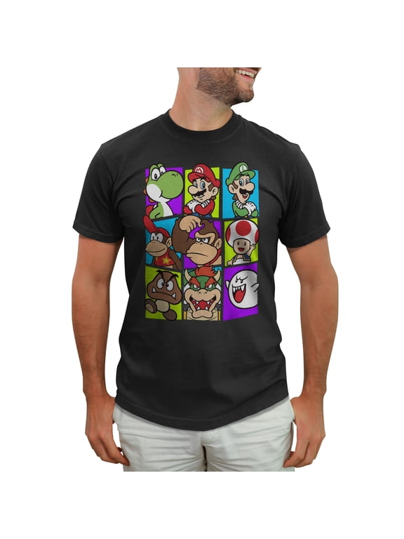 Mens Nintendo Mario Cast T-Shirt