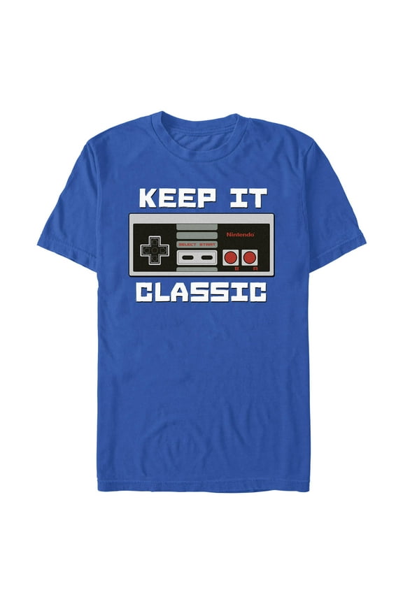 Mens Nintendo NES Classic Controller T Shirt