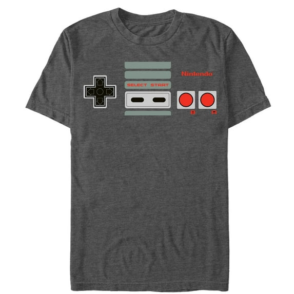 Mens Nintendo NES Controller Buttons T-Shirt