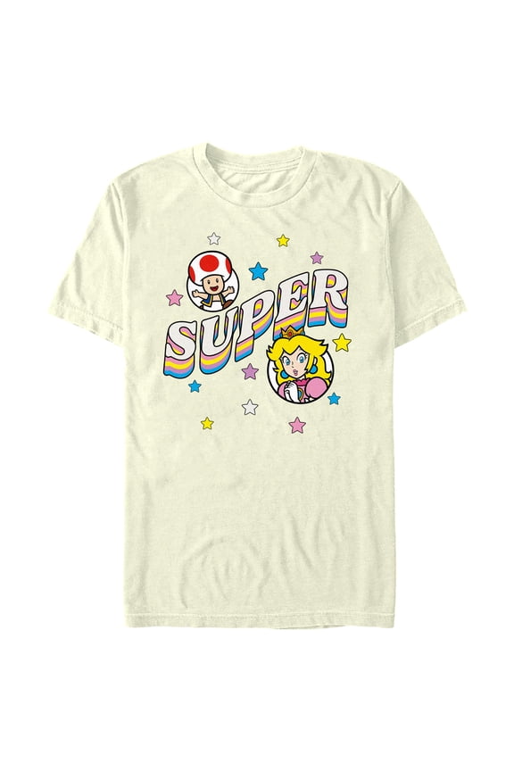 Mens Nintendo Super Princess and Toad T Shirt