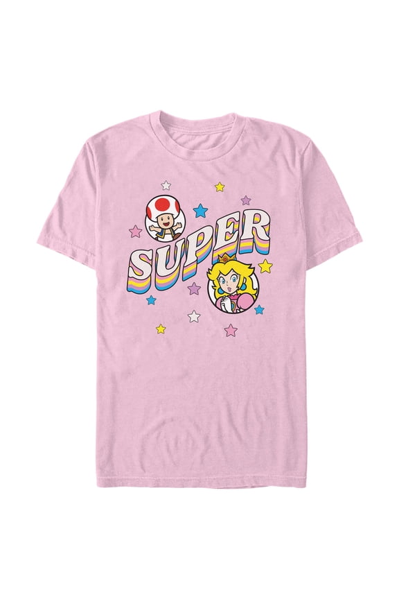 Mens Nintendo Super Princess and Toad T Shirt