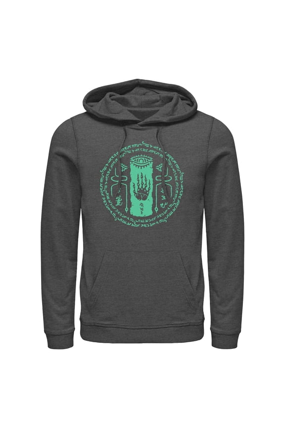 Mens Nintendo The Legend of Zelda: Tears of the Kingdom Glowing Shrine Rune Lightweight Hoodie