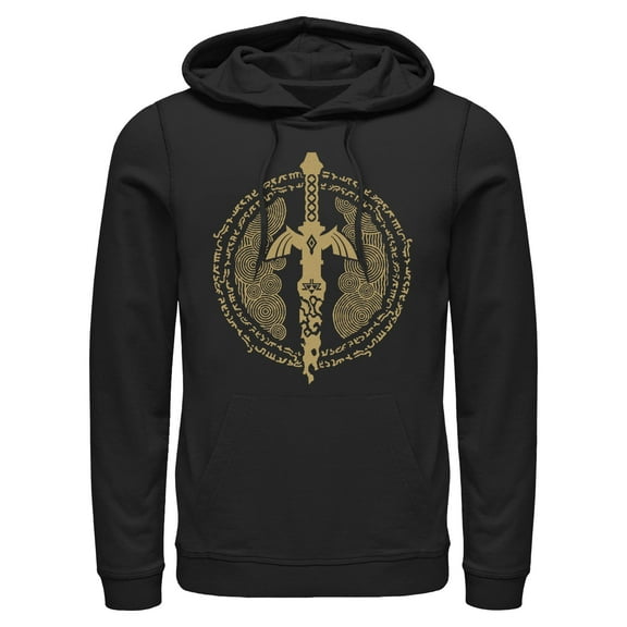 Mens Nintendo The Legend of Zelda: Tears of the Kingdom Master Sword Icon Lightweight Hoodie