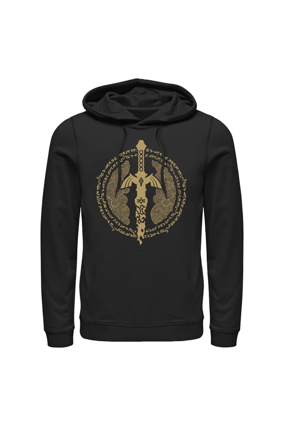 Mens Nintendo The Legend of Zelda: Tears of the Kingdom Master Sword Icon Lightweight Hoodie