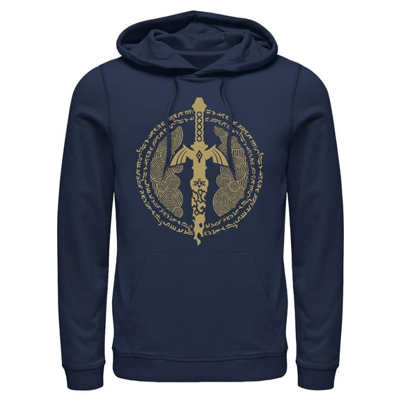 Mens Nintendo The Legend of Zelda: Tears of the Kingdom Master Sword Icon Lightweight Hoodie