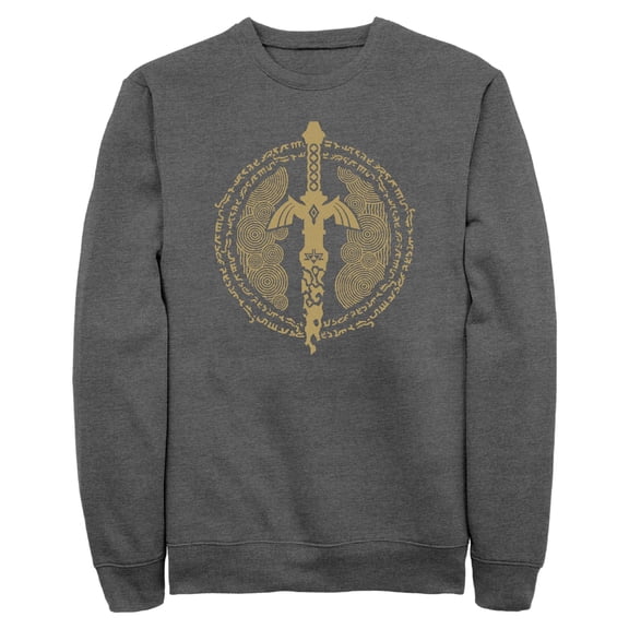 Mens Nintendo The Legend of Zelda: Tears of the Kingdom Master Sword Icon Sweatshirt