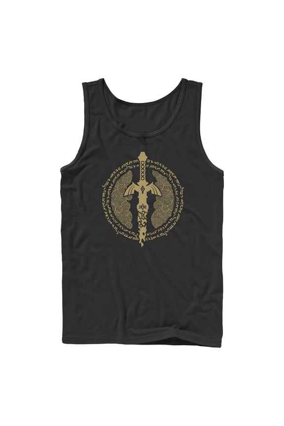 Mens Nintendo The Legend of Zelda: Tears of the Kingdom Master Sword Icon Tank Top