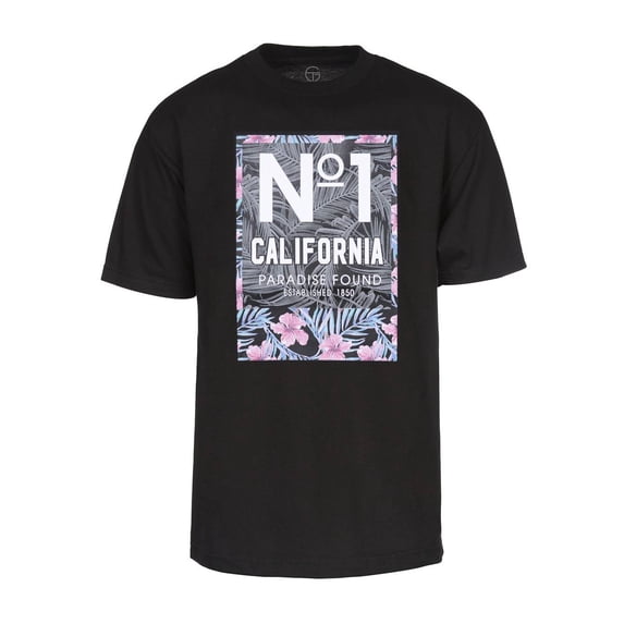 Mens No. 1 Men's California Paradise Found Short-Sleeve T-Shirt - Black, Medium
