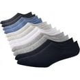 thumbnail image 1 of Mens No Show Socks Cotton Low Cut Short Casual Socks Men With Non-Slip Grips, 12 Pairs/8 Pairs/6 Pairs, 1 of 5