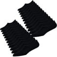 thumbnail image 1 of Mens No Show Socks Cotton Low Cut Short Casual Socks Men With Non-Slip Grips, 12 Pairs/8 Pairs/6 Pairs, 1 of 5