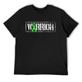 thumbnail image 1 of Mens Non-Hodgkins Lymphoma Warrior - Military-Style Awareness T-Shirt Black Large, 1 of 5