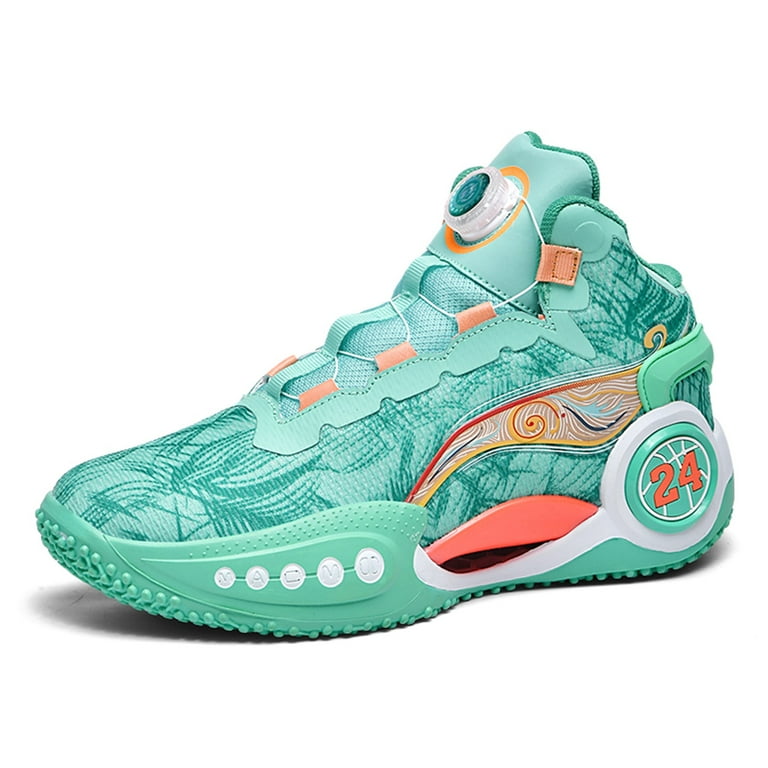 Mens Nonslip Sneakers Walking Breathable Lace Up High-Top Trainers