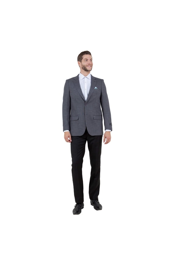 Mens Notch Lapel Blazer Only a Linen Look